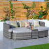 Direct Wicker's Outdoor Daybed Patio Furniture Sunbed (PAL-1202)